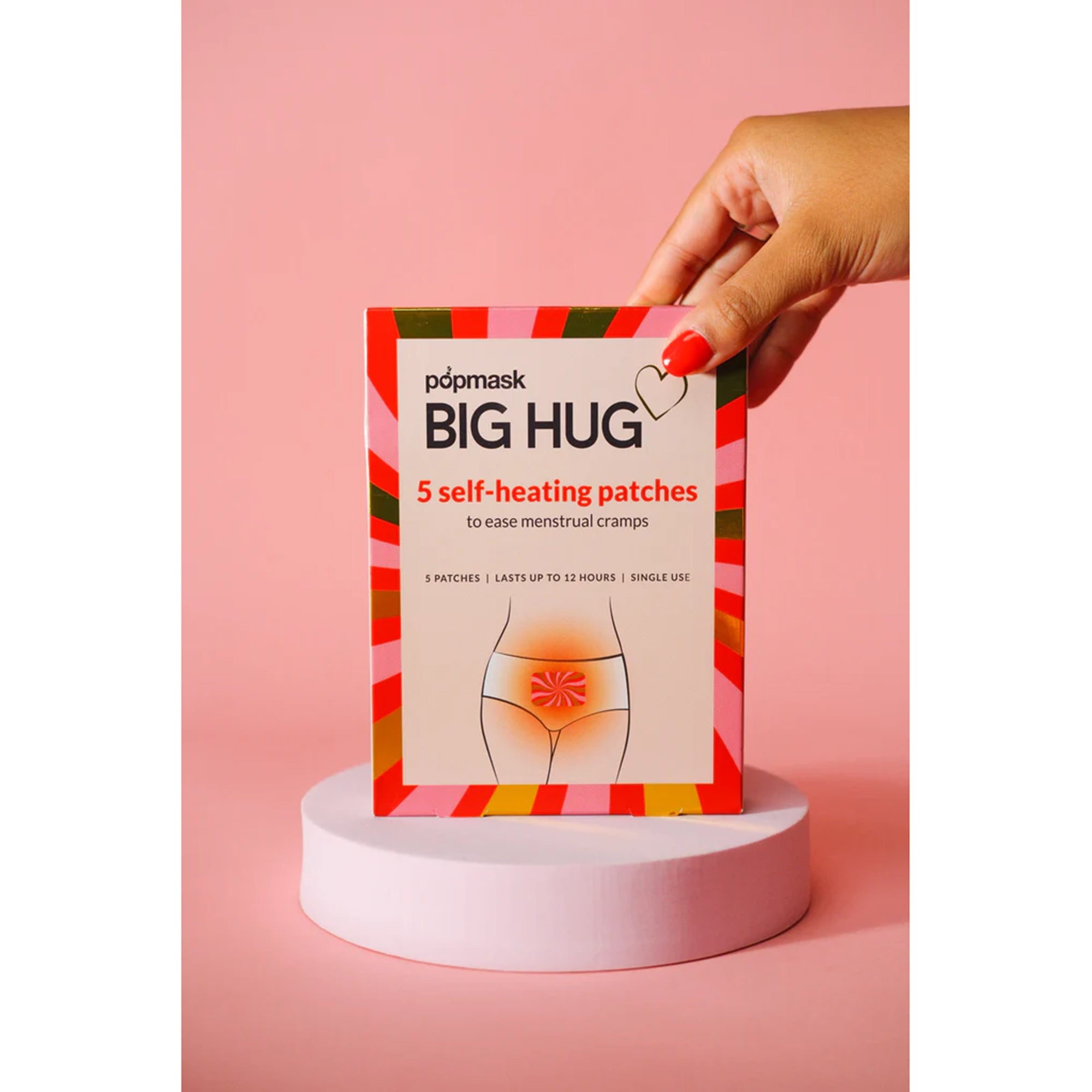 Big Hug Self-Heating Patches for Cramp Relief