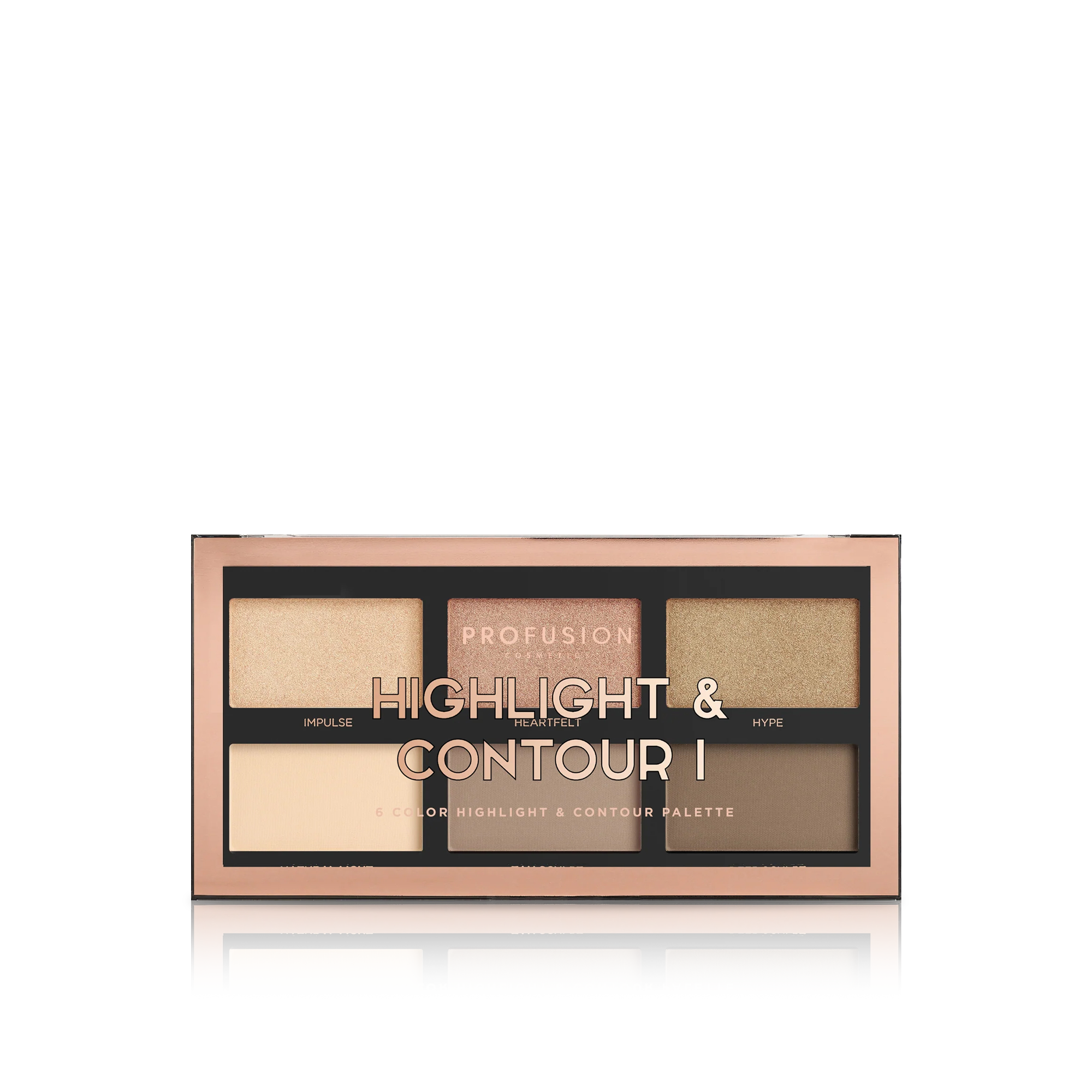 6 Color Highlight &amp; Contour Palette I