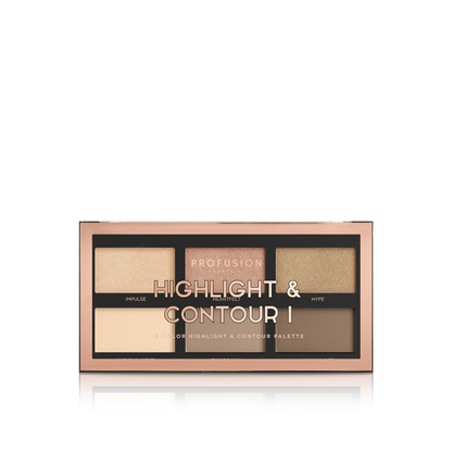 6 Color Highlight &amp; Contour Palette I