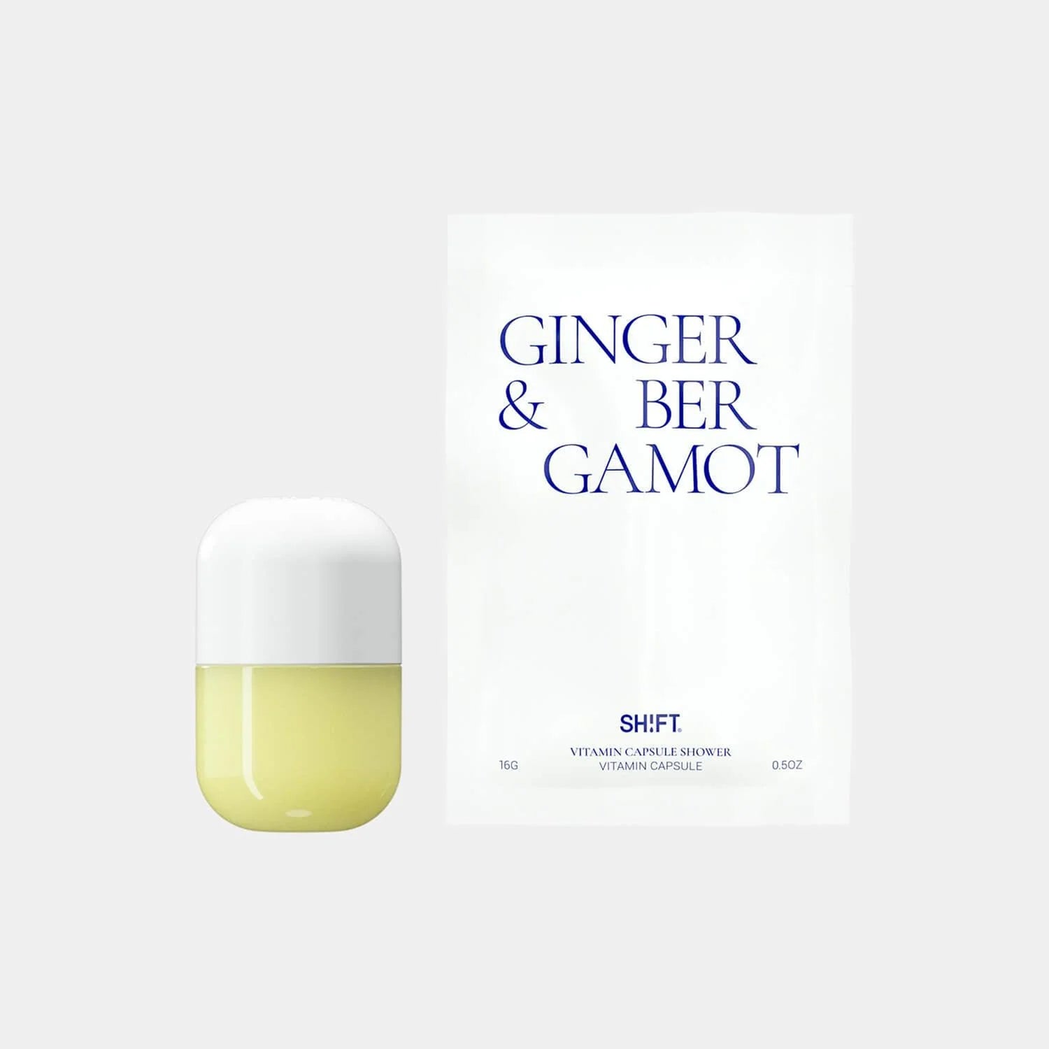 Ginger &amp; Bergamot Vitamin Capsule Shower