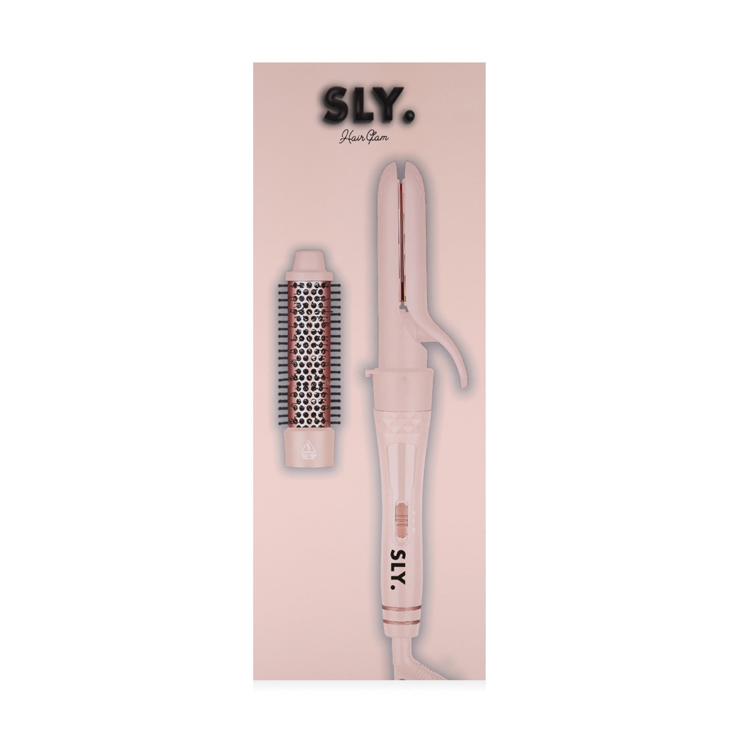 Curling Brush - Rose Pink Straightner &amp; Thermal Brush