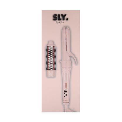 Curling Brush - Rose Pink Straightner &amp; Thermal Brush