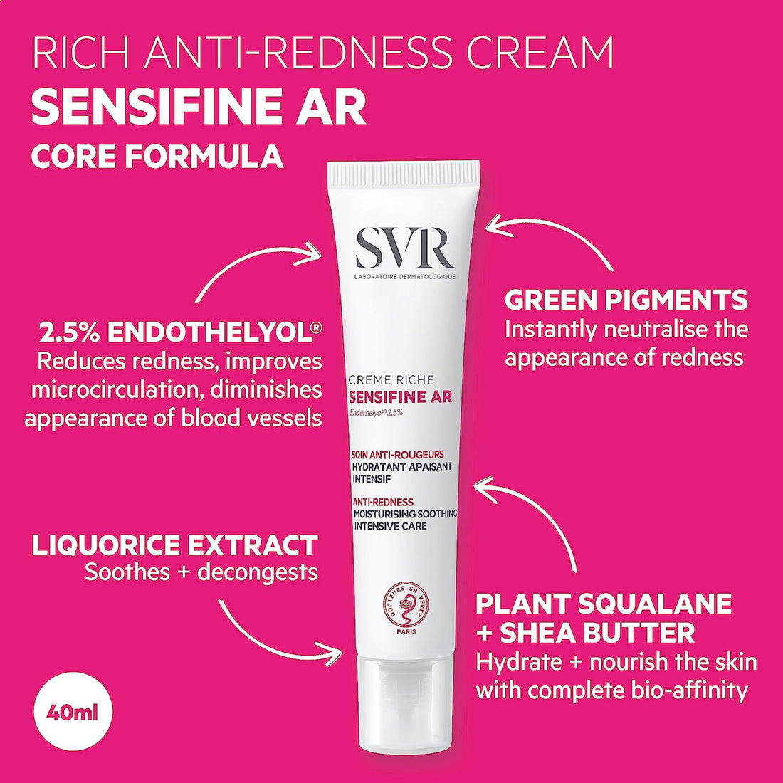 Sensifine AR Crème Anti-Redness Cream