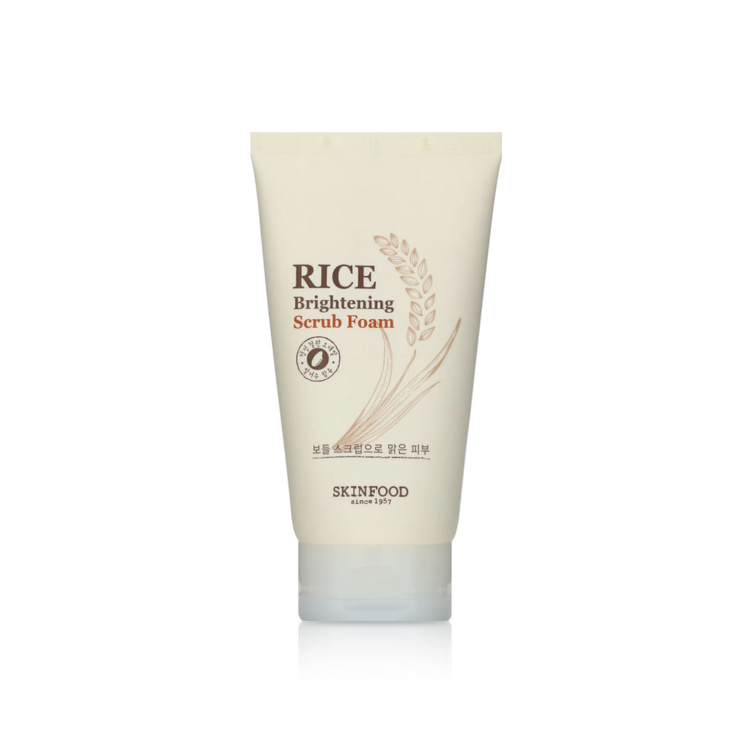 Rice Brightening Scrub Foam