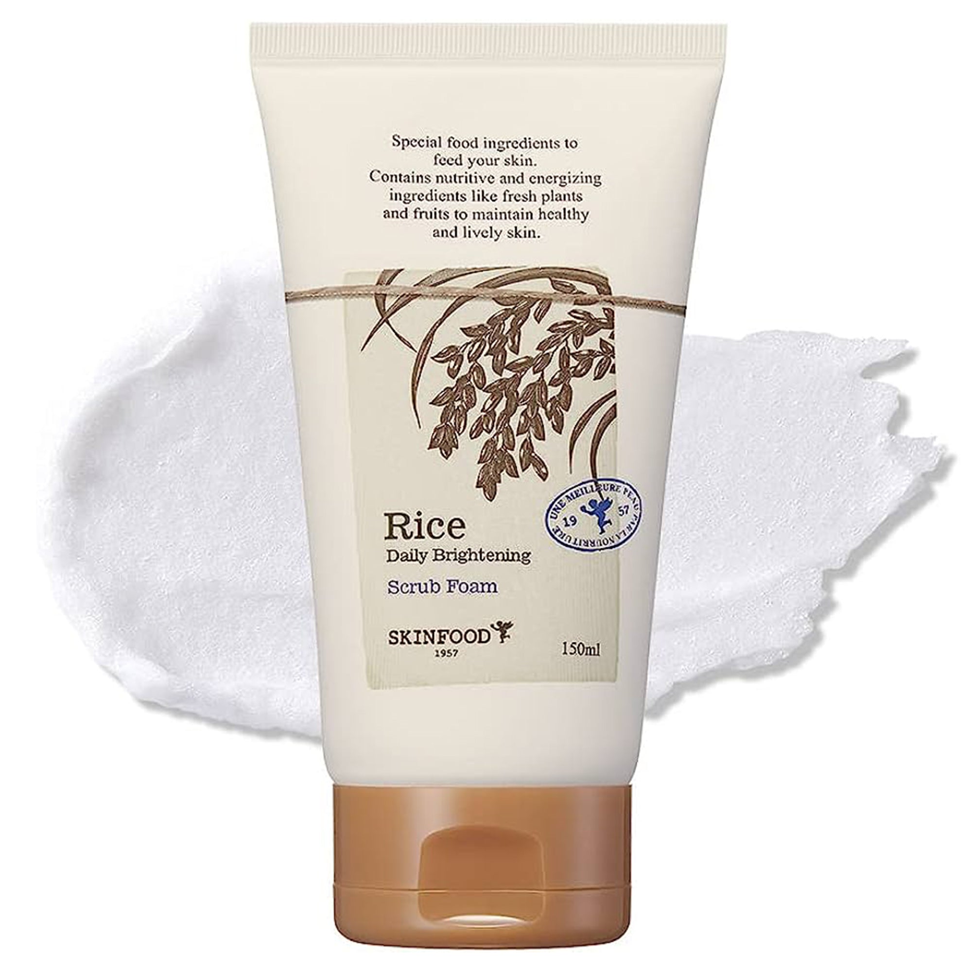 Rice Daily Brightening Scrub Foam