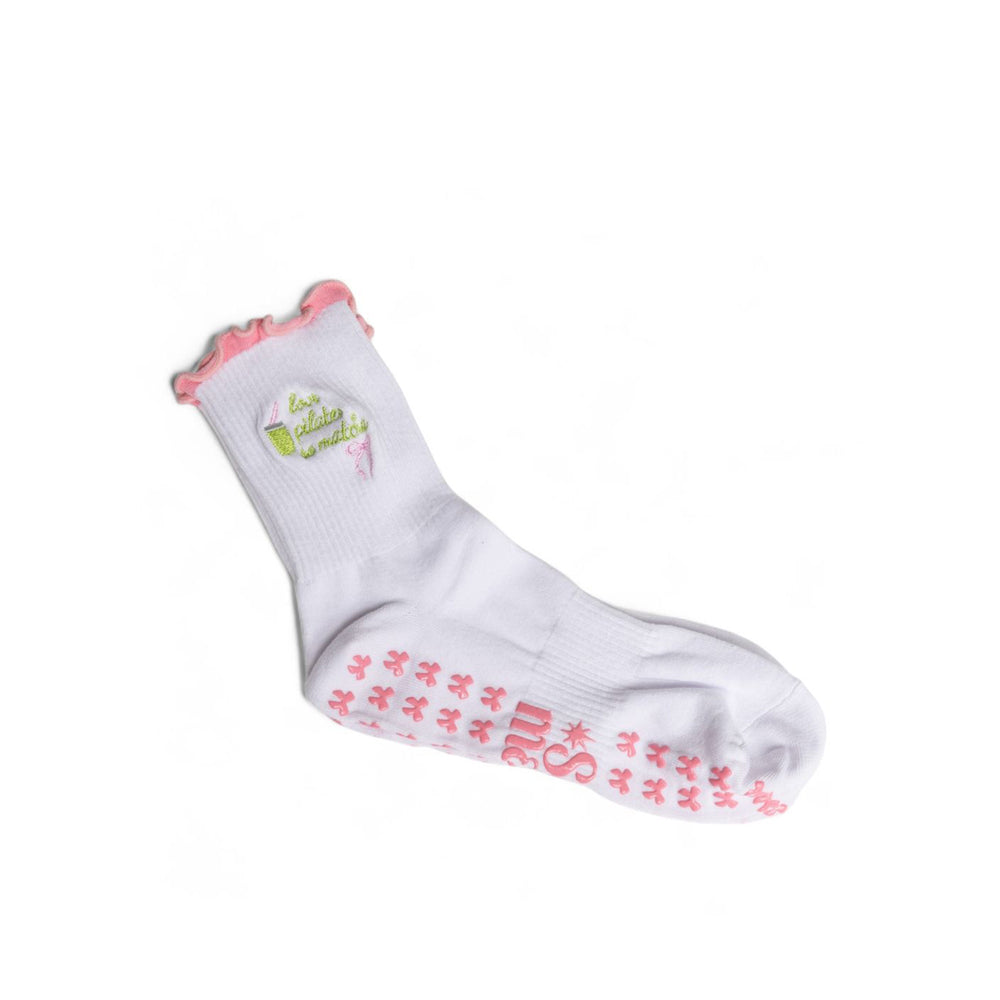 Love Pilates & Matcha Grip Pilates Socks