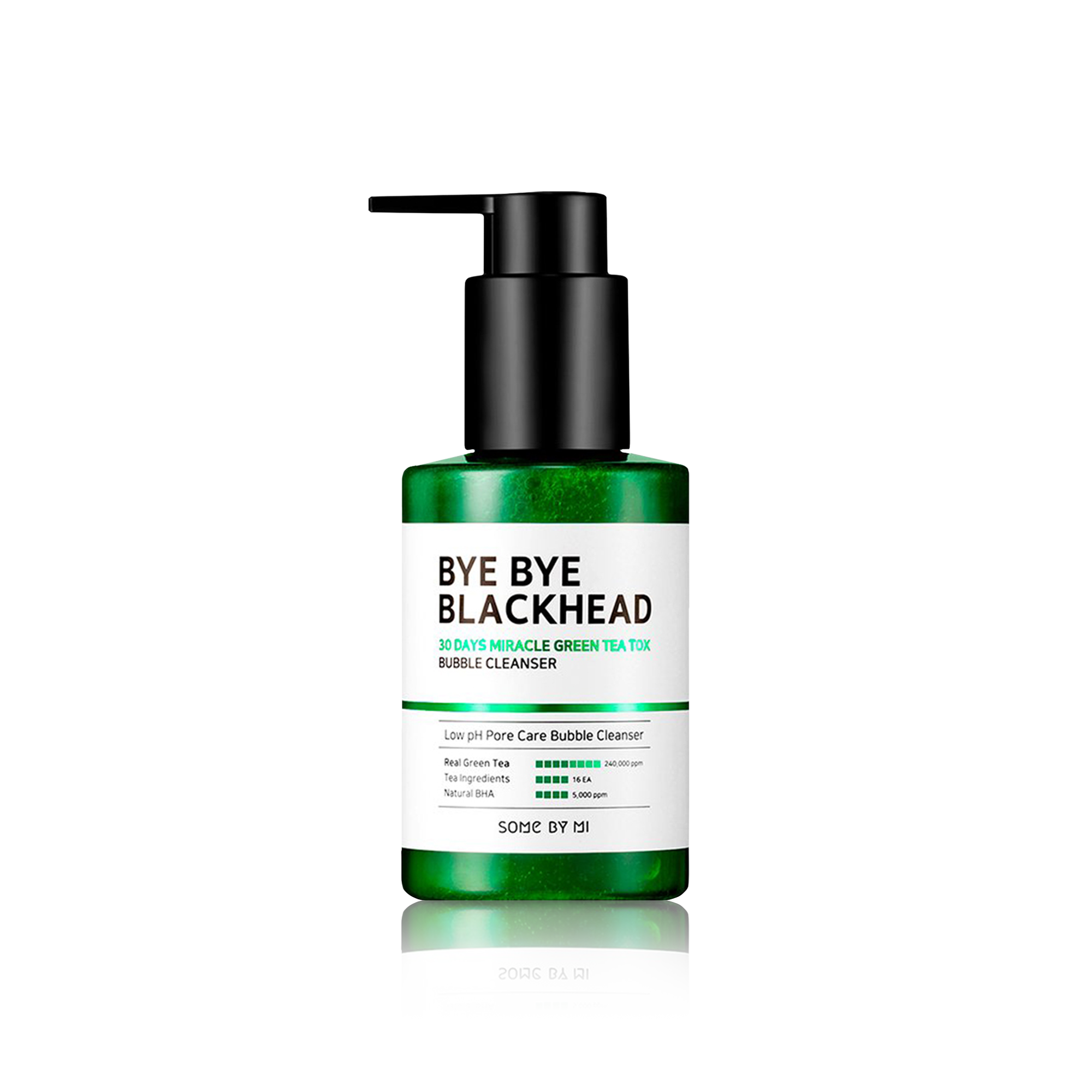 Bye Bye Blackhead 30 Days Miracle Green Tea Tox Bubble Cleanser