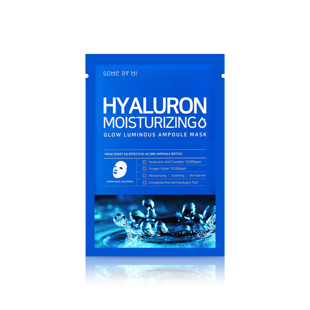 Hyaluron Moisturizing Glow Luminous Ampoule Mask