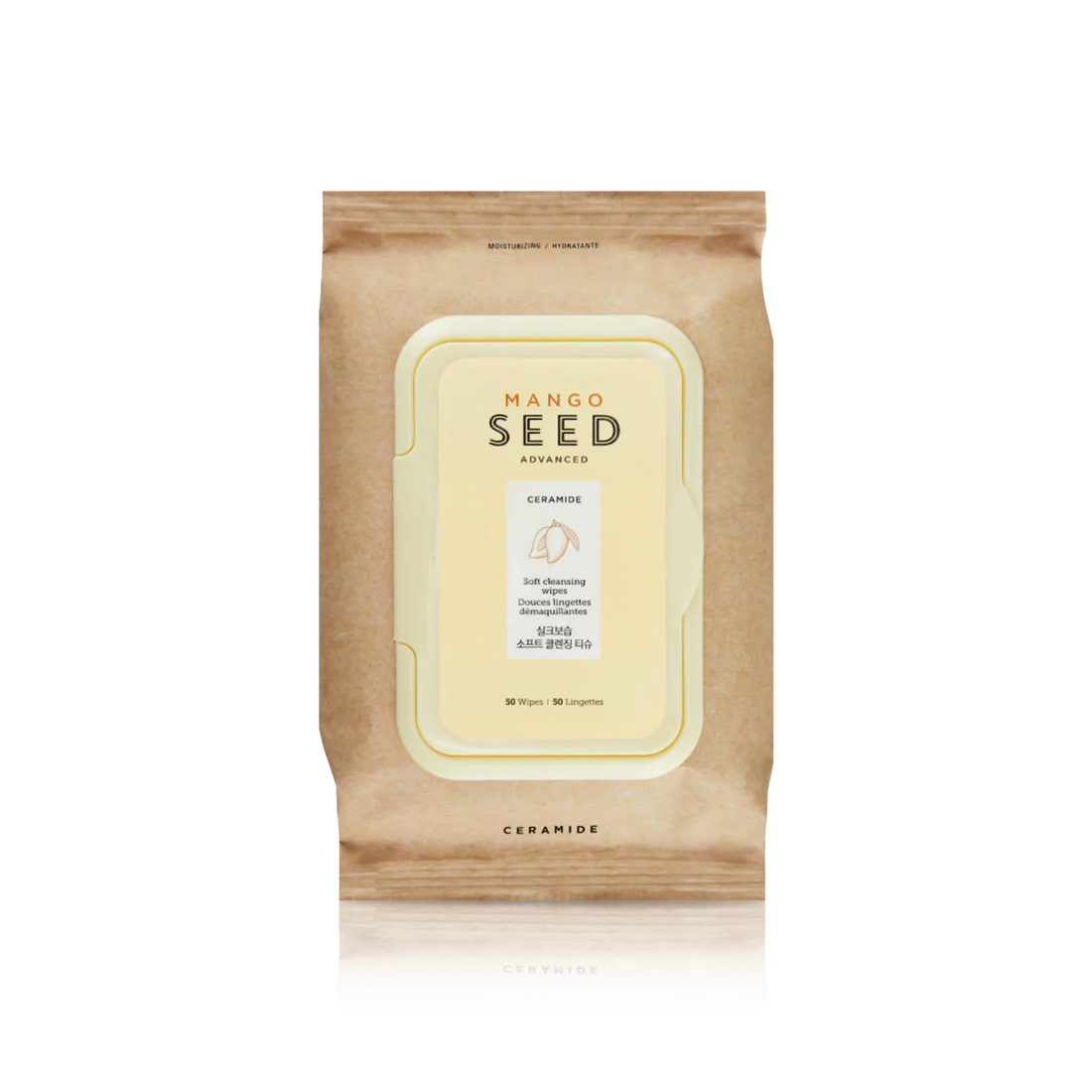 Mango Seed Soft Cleansing Wipes - 50 Wipes