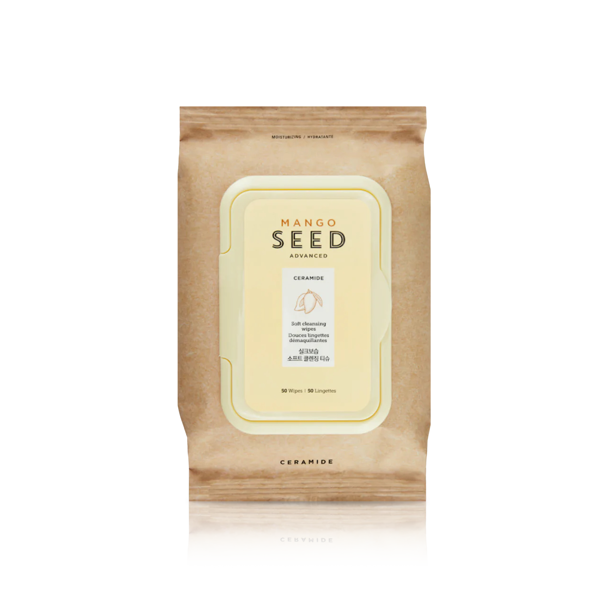 Mango Seed Soft Cleansing Wipes - 50 Wipes