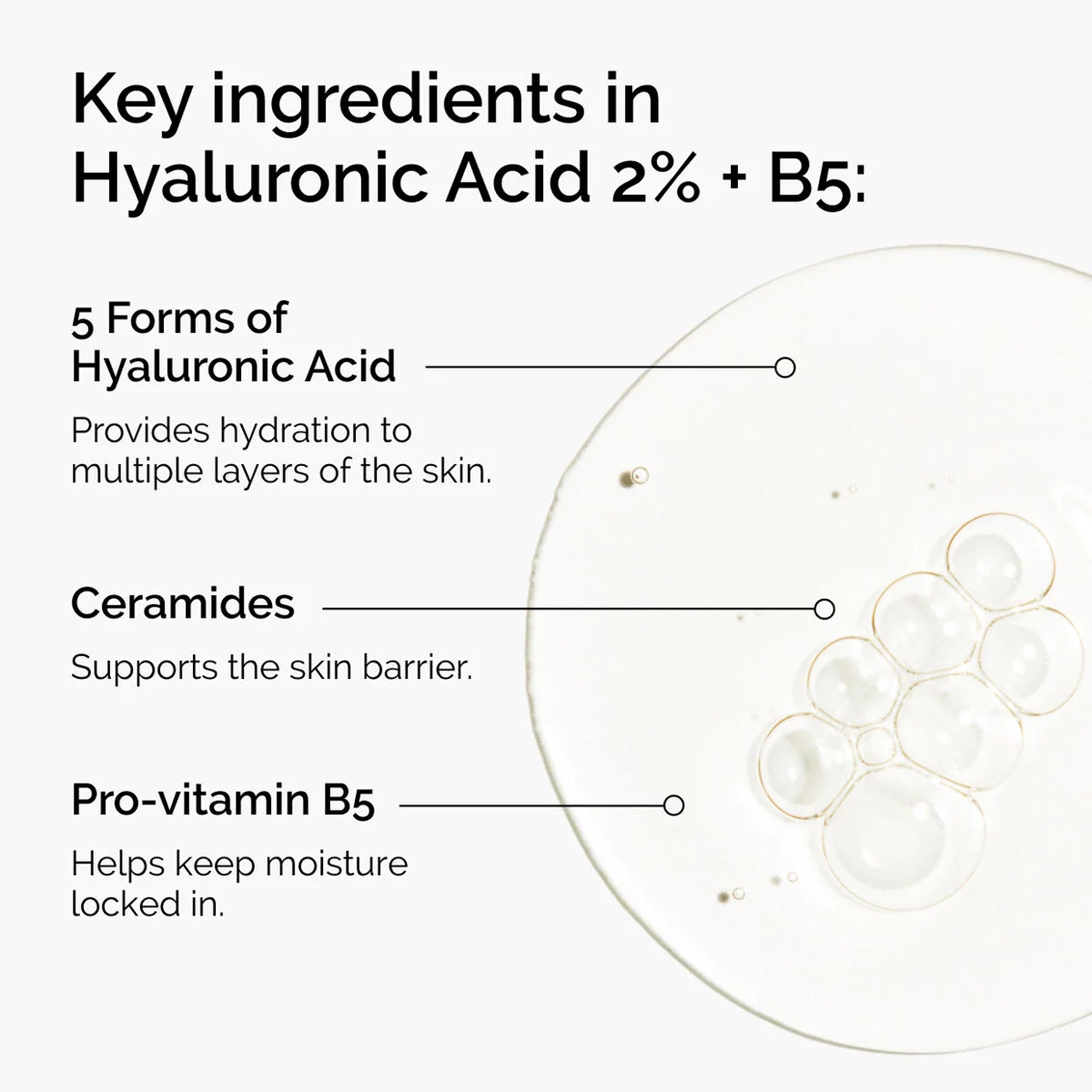 Hyaluronic Acid 2% + B5 Face Serum