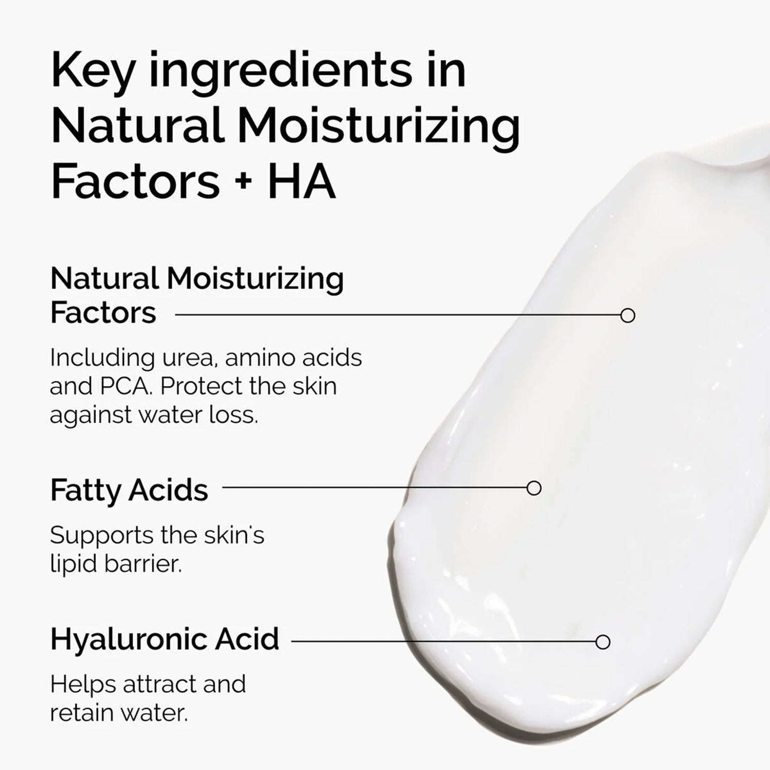 Natural Moisturizing Factors + HA Face Cream