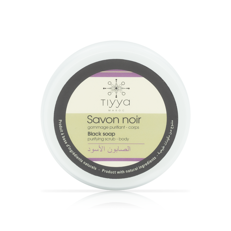 Black Soap Purifying Scrub With Olive Oil