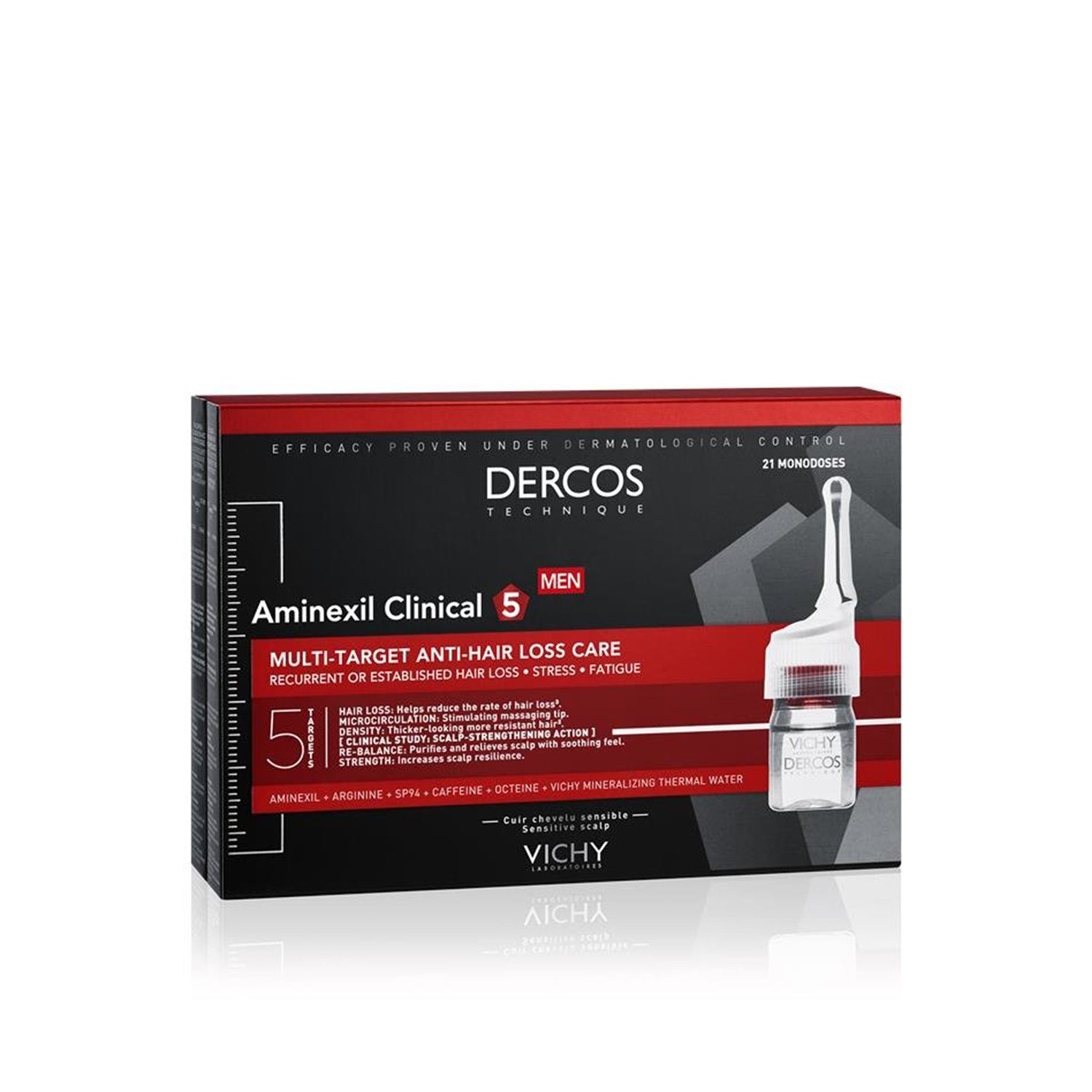 Dercos Aminexil Clinical 5 Men 21 Monodoses