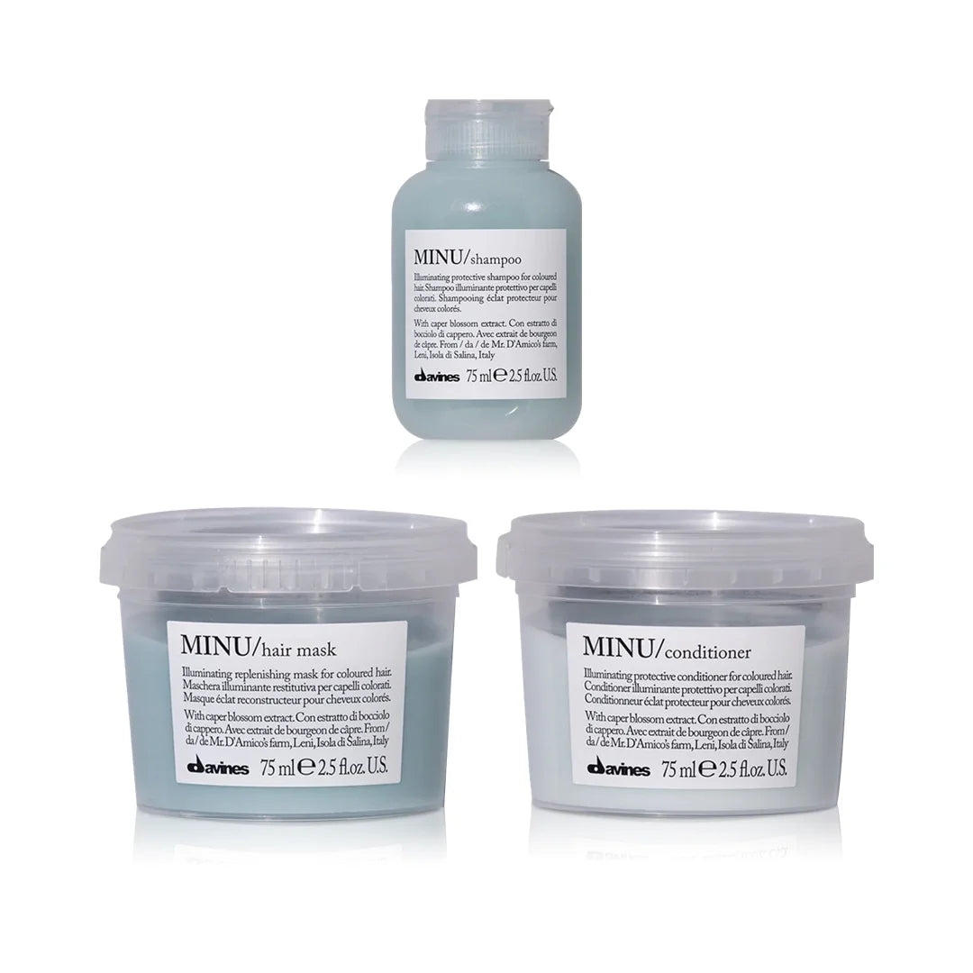 Minu Haircare Trio Pack